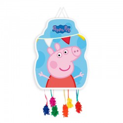 Piñata Peppa Pig cumpleaños 33x46 cm