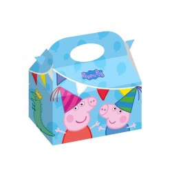 Cajitas regalo cumpleanos Peppa Pig 12 uds