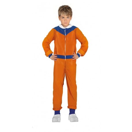 Disfraz ninja naranja naruto talla 5 6 anos