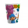 Vasos Pocoyo cumpleaños 8 uds