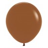 Globos R18 cafe 15 uds de 45 cm Sempertex