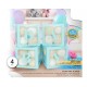 Cajas para globos azul baby 4 uds 30 cm