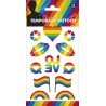 Tatuajes para piel orgullo arcoiris
