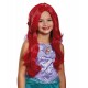 Peluca Ariel Disney original para nina deluxe