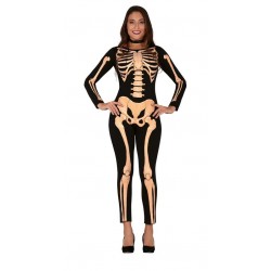 Disfraz Esqueleto para mujer talla M 38 40