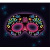 Antifaz luminoso catrina 19 cm barato