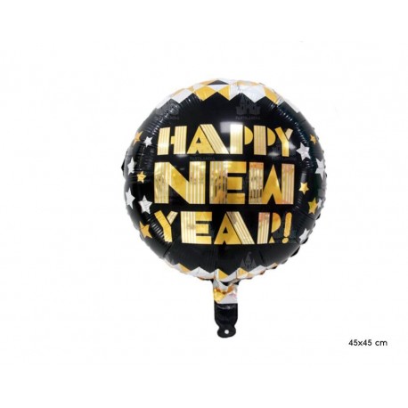 Globo happy new year 45 cm