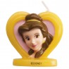 Vela Bella Princesa Disney 3D 5,5 cm para tarta