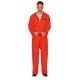 Disfraz convicto adulto talla S 46 48 preso naranja