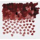 Confeti Corazones Rojos brillantes 14gr