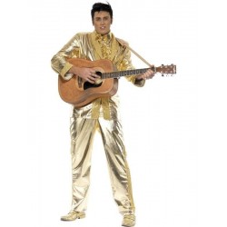 Disfraz elvis presley oro talla l hombre original