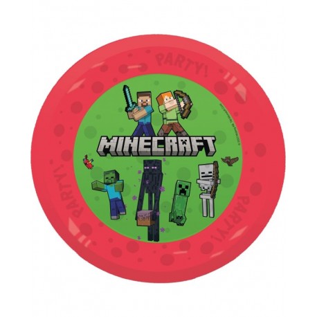 Plato Minecraft 21 cm reusable