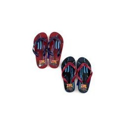 Chanclas futbol club barcelona rojas talla 36 37