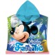 Poncho mickey mouse para playa o piscina 60x120 cm