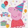 Servilletas Peppa Pig cumpleaños 20 uds 33 cm