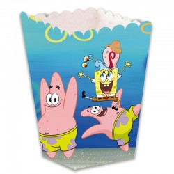 Cajita alta Bob Esponja 5x5x12 cm UNIDAD