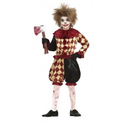 Disfraz payaso terror para niña talla 5-6 años