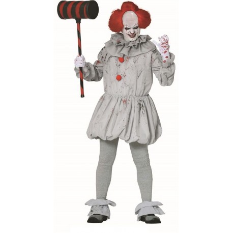 Disfraz payaso asesino pelicula talla XL 54 56 adulto it