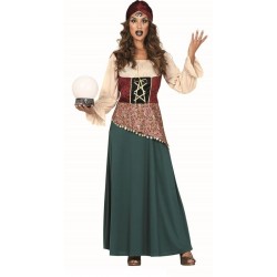 Disfraz Bruja zingara gitana talla XL 44-46