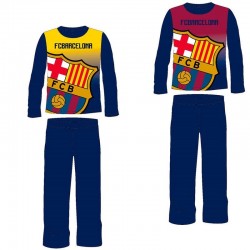 Pijama barcelona micropolar rojo talla 2 anos