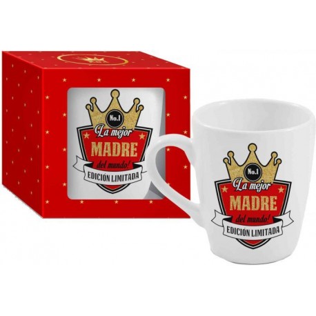 Taza dia de la madre en caja