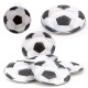 Platos futbol 6 uds 18 cm