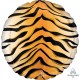 Globo Tigre animal print para helio o aire 45 cm