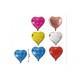 Globo corazon surtido 45 cm mylar unidad