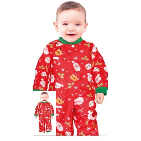 Pijama navideno Santa para bebe tallas