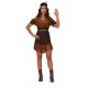 Disfraz India marron para mujer talla S 36 38