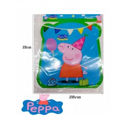 Pinata peppa pig con antifaz