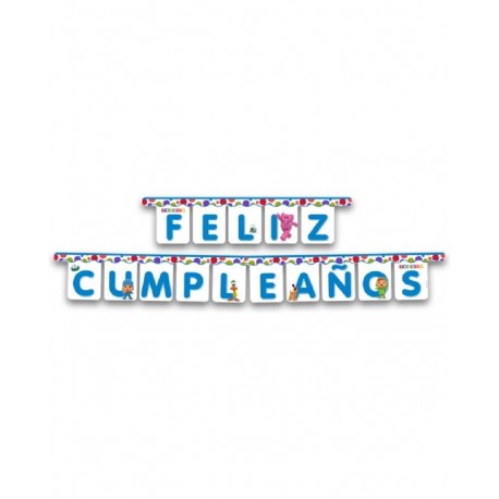 Letrero Feliz cumpleanos Pocoyo 3 metros