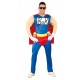 Disfraz beerman similar a duffman para hombre talla M 48 50