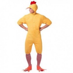 DISFRAZ POLLITO AMARILLO PARA HOMBRE TALLAS