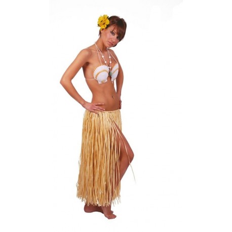 Falda hawaiana paja 75 cm 16489 gui