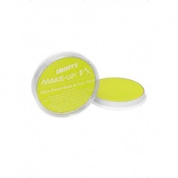 Maquillaje amarillo neon al agua 8 gr face body pa