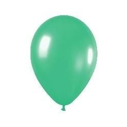 Globo verde fashion solido r-12 50 uds sempertex