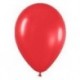 Globo rojo fashion solido r-12 50 uds sempertex