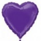 Globo corazon purpura