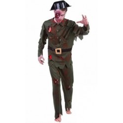 Disfraz guardia civil zombie adulto s8253