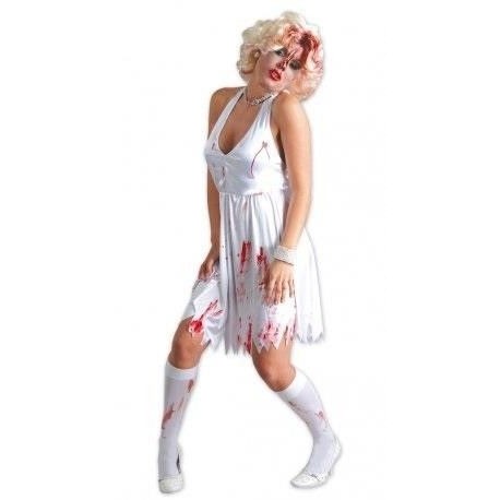 Disfraz marylin zombie sangrienta 80485