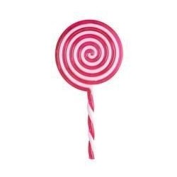 Lollipop 22 cm rosa piruleta plastico 9865l