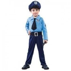 Disfraz policia 2-4 años azul 706228 infantil