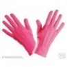 Guantes cortos rosas payaso 1464p