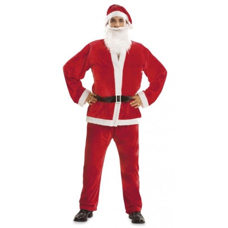 Disfraz papa noel adulto talla m-l santa claus