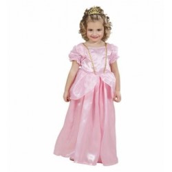 Disfraz princesa rosa talla 1-3 años infantil niña