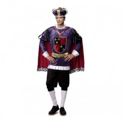 Disfraz rey medieval de lujo talla m-l adulto