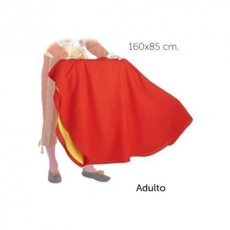 Muleta torero 160 x 85 cm adulto matador toros