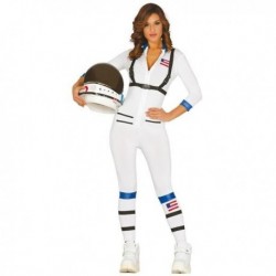 DISFRAZ ASTRONAUTA BLANCO PARA MUJER TALLAS