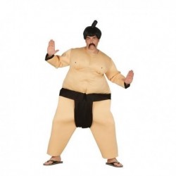 Disfraz luchador de sumo gordo talla l adulto